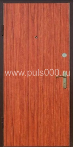 Стальная дверь из  тёмного МДФ и ламината MDF-614, цена 37 500  руб.