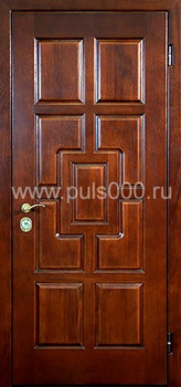 Металлическая дверь МДФ с двух сторон MDF-102